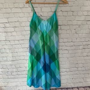 GAP Madras Midi-Dress